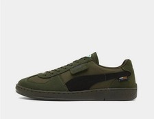PUMA Super Team Cordura En Vert Foncé Et Noir Toutes Tailles Stock Limité