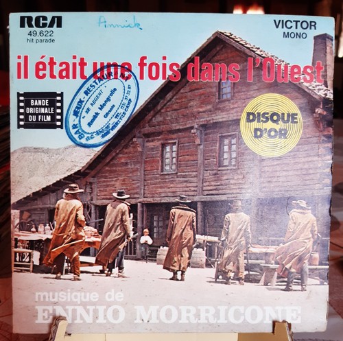 Disque vinyle tours ennio - disque, 45