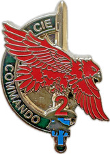 126° Régiment d’Infanterie, 2° Cie Commando, opaque, en reduction