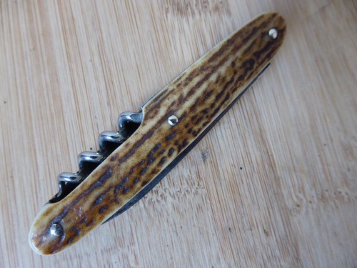Ancien couteau pliant navette