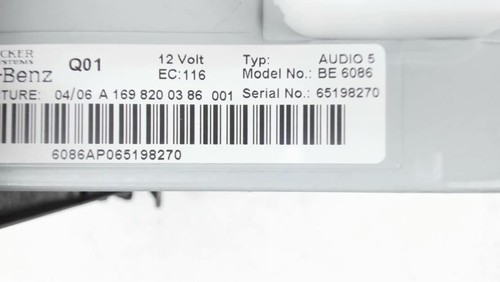 Autoradio mercedes classe - mercedes, b