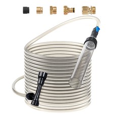 VEVOR Aspirateur à gravier pour aquarium nettoyeur à siphon en PVC de 15,2 m