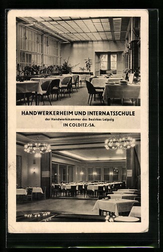 Carte postale colditz - carte, sa