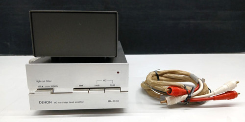 Amplificateur tête phono - amplificateur, à