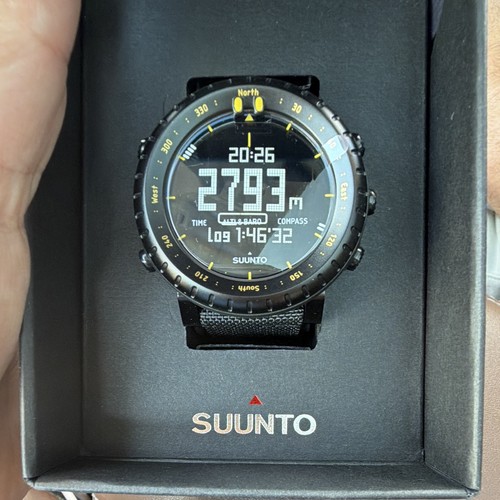 Suunto core black yellow - core, black/yellow