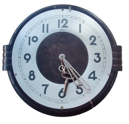 Ancien pendule horloge murale - ancien,