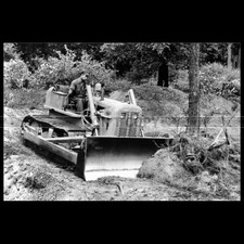 Photo A.038723 ALLIS-CHALMERS MODEL HD-5 HD5 1946-1955 DOZER TRACTOR BULLDOZER