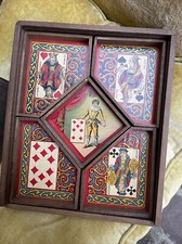 Jeu Publicitaire De Bar Café Nain Jaune Pernod  Fils St Raphaël  Quinquenna