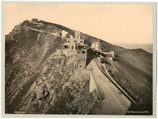 Italie, Monte Generoso, Vetta vintage print Photomécanique  21x27  1890  <