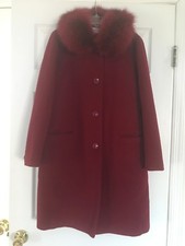 Madeline Wool Coat with Fur