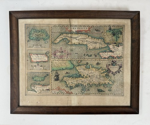 Rare antique map xvi - rare,