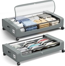 Lot de 2 boîtes de rangement