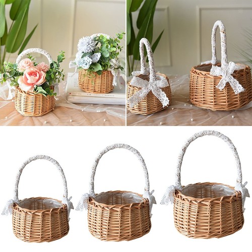 Panier de rangement rotin - 1*-,