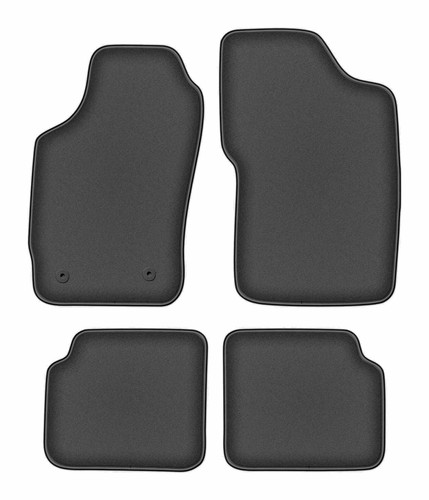 Jeu tapis velours graphite - tapis,