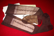 BAS PJ GERBE BOTTINE T 1 à 2 DERBY NYLON VOILE FANTAISIE BAGUETTE LINGERIE SEXY