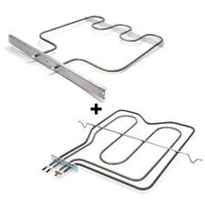 PAIRE DE RÉSISTANCES FOUR ARISTON INDESIT SUPÉRIEURE INFÉRIEURE C00016435 C00...