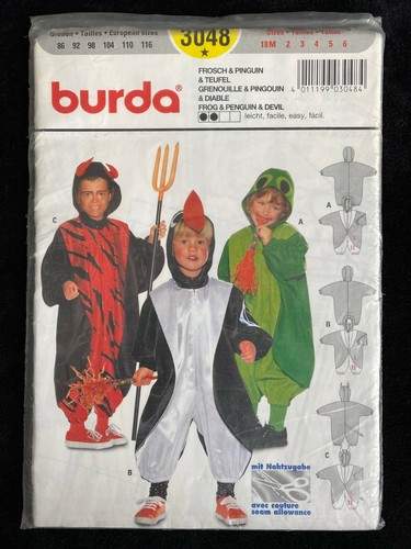 Patron couture burda - patron, 3048