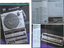 BROCHURE HIFI DUAL - 1985