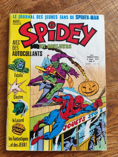 Spidey lug marvel 1979 - spidey,
