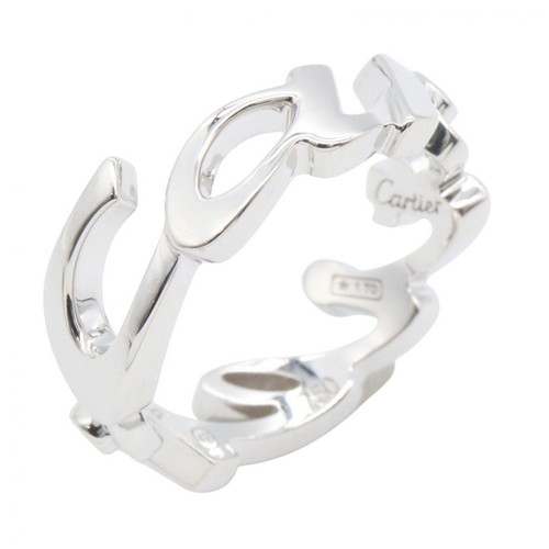 Bague signature cartier 18kwg - bague,