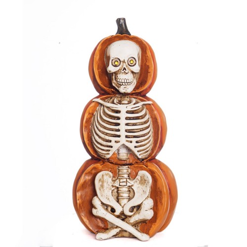 Figurine citrouille squelette - figurine,