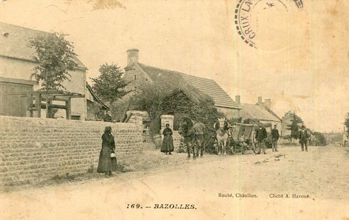 Carte bazolles attelage - carte,