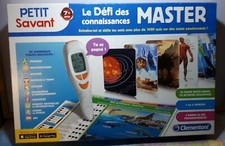 Le Défi des Connaissances MASTER -Clementoni - Petit Savant-  Trés Bon état 
