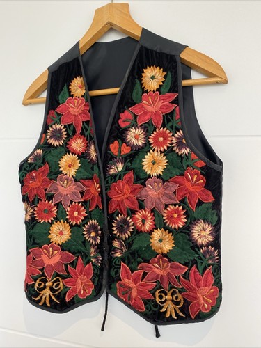 Ancien gilet barman décor - gilet,