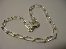 Bijoux Femme Bracelet Super Cheval 3mm Argent Massif 925 18 cm 1.9 Gr