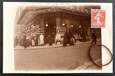 Carte Photo CPA PARIS