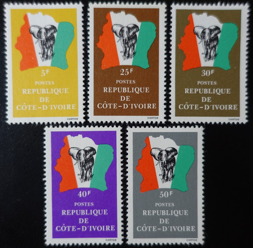Timbres côte ivoire - cÔte,
