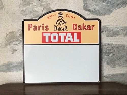 Plaque rallye paris dakar - plaque, "paris