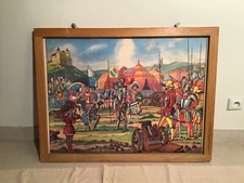 Affiche Scolaire MDI Annee 50/60 Vintage Histoire Tableau d’Elocution No3/No4