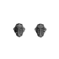 GKTE29 TETE CASQUE x2 TERMINATOR CHEVALIER GRIS WARHAMMER 40000 BITZ GK 25-26