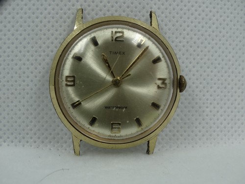 Vintage timex gold - , plate