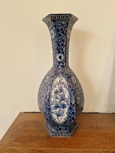 Vase delft bleu vintage - vase, xxe