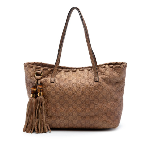 Gucci medium guccissima bamboo - medium,