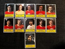 11 VIGNETTES IMAGES AGEDUCATIF 1975/76 EQUIPE MONACO RARE NO PANINI