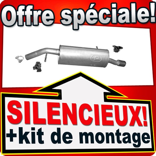 Silencieux arriere pour - silencieux,