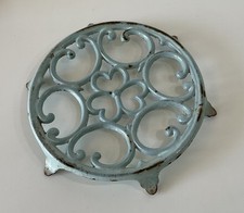 dessous de plat en fonte Bleu