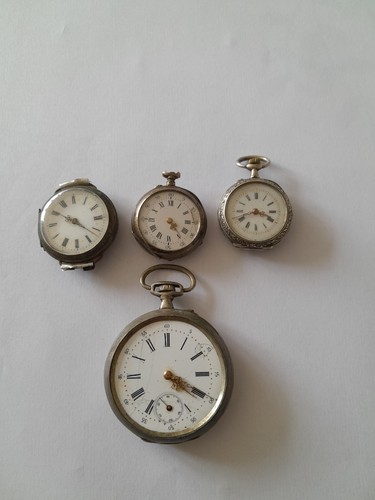 Lot montres argent - lot,