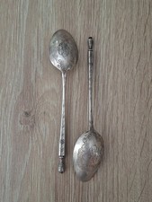 Paire de Cuillères de Service