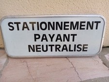 Panneau de signalisation vintage