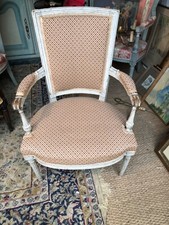 FAUTEUIL CABRIOLET  EOQUE LOUIS XVI  18 EME SIECLE  11675