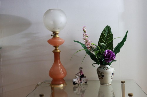 Importante lampe pétrole - lampe, à