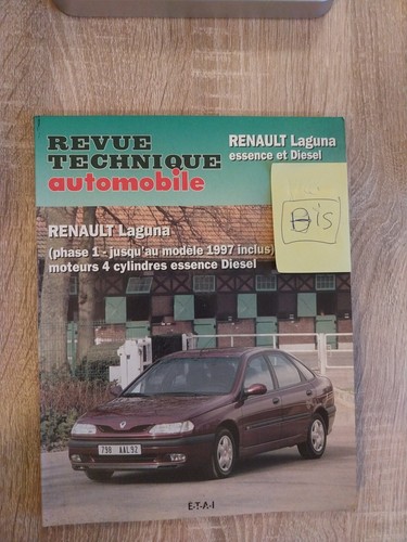 Revue technique renault - revue, laguna