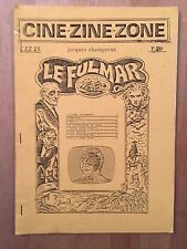 LE FULMAR/CINE ZINE ZONE numéro 25 - Pierre Charles - BE