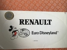 autocollant RENAULT EURO