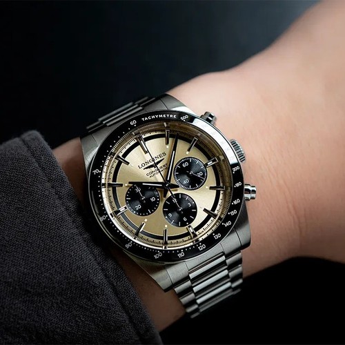 Chronographe longines conquest - chronographe,