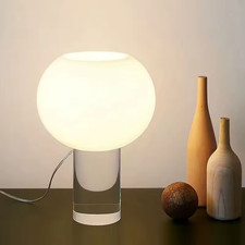 Bourgie Style Glass Table Lamp